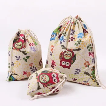 Owl Printing Drawstring Beam Port Storage Bag Travel Bag Gift Bag S
Owl Printing Drawstring Beam Port Storage Bag Travel Bag Gift Bag S