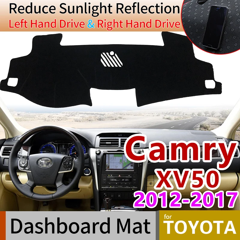 for Toyota Camry 50 XV50 2012~2017 Anti-Slip Mat Dashboard Cover Pad Sunshade Dashmat Carpet Car Accessories 2013 2014 2015 2016
for Toyota Camry 50 XV50 2012~2017 Anti-Slip Mat Dashboard Cover Pad Sunshade Dashmat Carpet Car Accessories 2013 2014 2015 2016