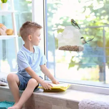 Window Bird Feeder - Built To Last A Lifetime - Decorate Your House with Beautiful Wild Birds 
Window Bird Feeder - Built To Last A Lifetime - Decorate Your House with Beautiful Wild Birds