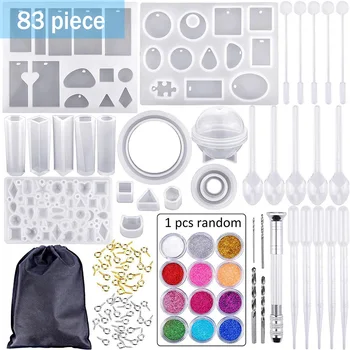 Transparent DIY Epoxy Mold Tool Silicone Resin Moulds Pendant Jewelry Making Molds Crystal Craft Kit DIY Crystal Glue Mold New
Transparent DIY Epoxy Mold Tool Silicone Resin Moulds Pendant Jewelry Making Molds Crystal Craft Kit DIY Crystal Glue Mold New