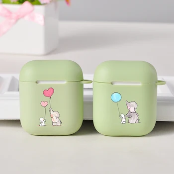 

Soft Air Pods Case For Apple Airpods 1/2 Case Cute Cartoon Dumbo Elephant Silicone Bluetooth Wireless Earphone Protective Covers