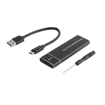 10Gbps High-speed Transmission Aluminium Alloy Type-C USB 3.1 to M.2 NVM Express HDD Enclosure Solid State Hard Disk Case
10Gbps High-speed Transmission Aluminium Alloy Type-C USB 3.1 to M.2 NVM Express HDD Enclosure Solid State Hard Disk Case