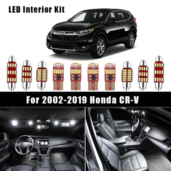 White Canbus LED Interior Reading dome map Lights bulb Kit for Honda CR-V CRV 2002-2019 Car Accessories Cargo License Plate Lamp
White Canbus LED Interior Reading dome map Lights bulb Kit for Honda CR-V CRV 2002-2019 Car Accessories Cargo License Plate Lamp