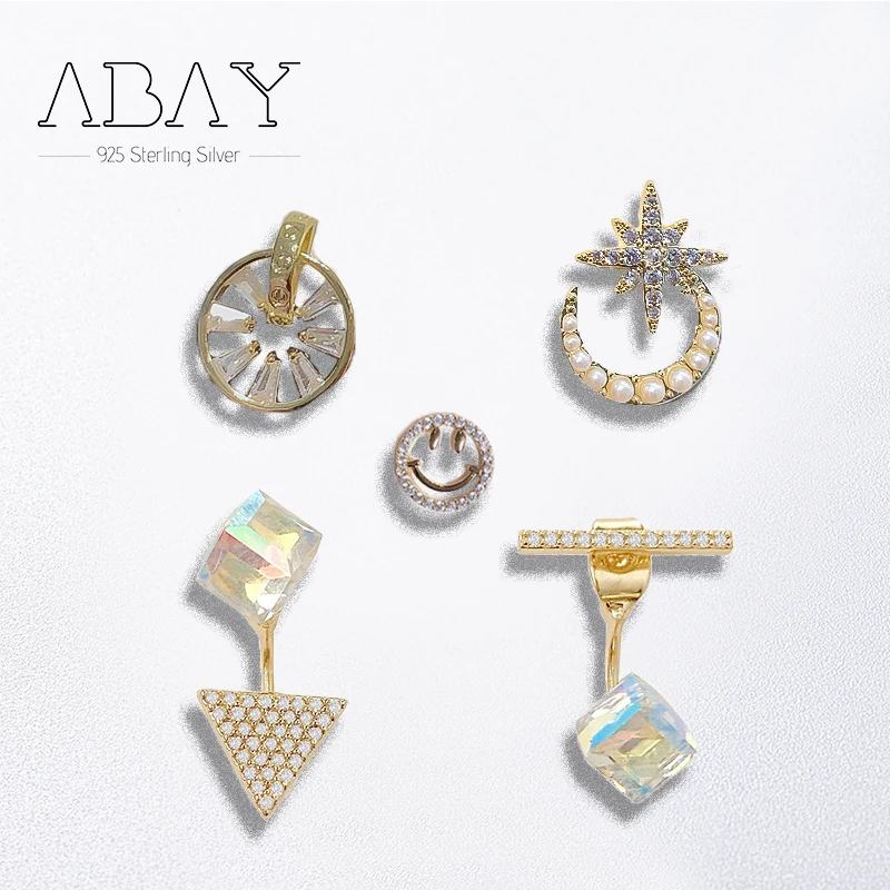 925 Sterling Silver Pin Earrings Are Fun.Simple Style Inlaid with Exquisite Pearls, Add Temperament Earrings
925 Sterling Silver Pin Earrings Are Fun.Simple Style Inlaid with Exquisite Pearls, Add Temperament Earrings