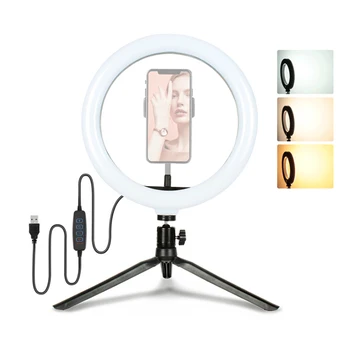 10 Inch Selfie Ring Light Phone with Tripod Led Beauty Circle Film Video Photographic Lighting Photo for Live Youtube Makeup
10 Inch Selfie Ring Light Phone with Tripod Led Beauty Circle Film Video Photographic Lighting Photo for Live Youtube Makeup