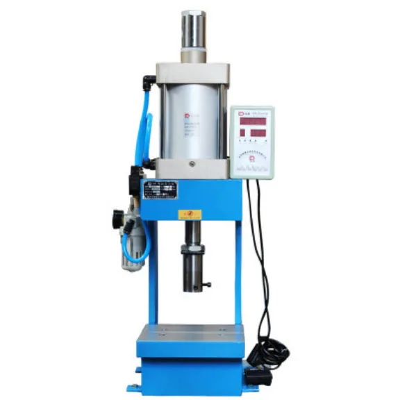 Pneumatic press 800KG shear punch small C-type controller fully automatic support
Pneumatic press 800KG shear punch small C-type controller fully automatic support
