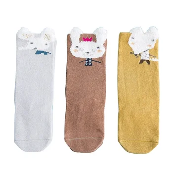 3Pairs/Pack Baby Autumn Winter Anti-slip Leg Warmers Socks Toddler Knee High Socks Cute Cartoon Girls Boys Long Socks For 0-3T 
3Pairs/Pack Baby Autumn Winter Anti-slip Leg Warmers Socks Toddler Knee High Socks Cute Cartoon Girls Boys Long Socks For 0-3T