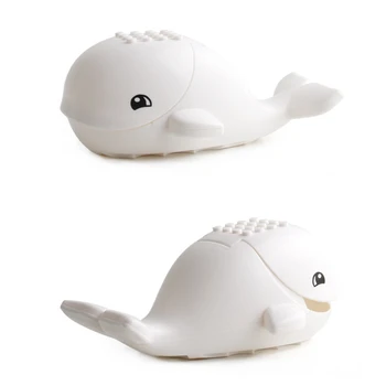 Assemble Toy Ship Sharks Blue White Black Grey Whale MOC DIY Building Blocks Toys For Children Set Animals Figures Zoo
Assemble Toy Ship Sharks Blue White Black Grey Whale MOC DIY Building Blocks Toys For Children Set Animals Figures Zoo