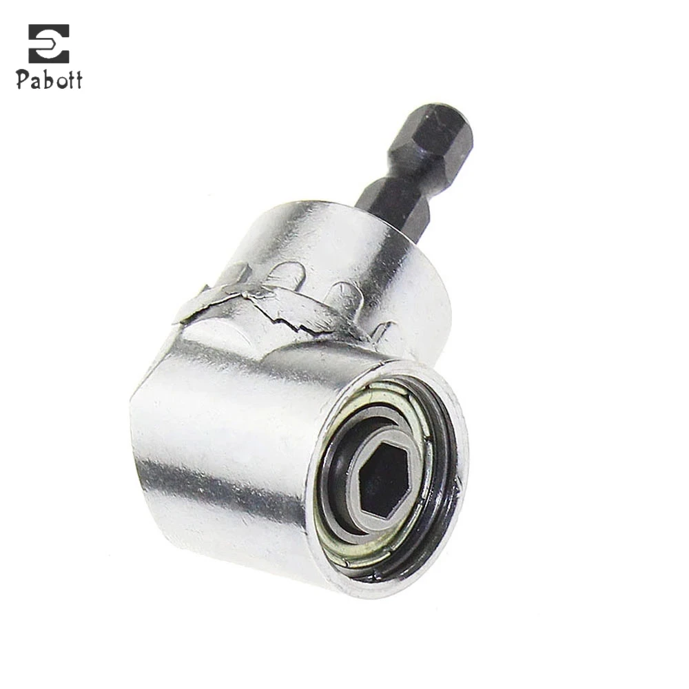 105 Degree Angle Extension Right Driver Shank Screwdriver Magnetic 1/4 Inch Hex Drill Bit Socket Holder Adaptor Sleeve
105 Degree Angle Extension Right Driver Shank Screwdriver Magnetic 1/4 Inch Hex Drill Bit Socket Holder Adaptor Sleeve