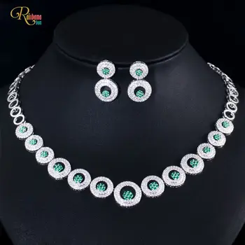Rainbamabom 925 Solid Sterling Silver Emerald Sapphire Ruby Created Moissanite Luxury Earrings/Necklace Wedding Jewelry Set
Rainbamabom 925 Solid Sterling Silver Emerald Sapphire Ruby Created Moissanite Luxury Earrings/Necklace Wedding Jewelry Set