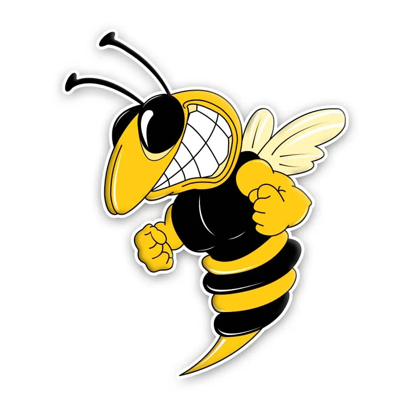 Personality Cartoon Ferocious Bee Cover Scratch Color Vinyl Car-Sticker Decals Bumper Window Bodywork Vinyl Car Interior 16*13cm
Personality Cartoon Ferocious Bee Cover Scratch Color Vinyl Car-Sticker Decals Bumper Window Bodywork Vinyl Car Interior 16*13cm
