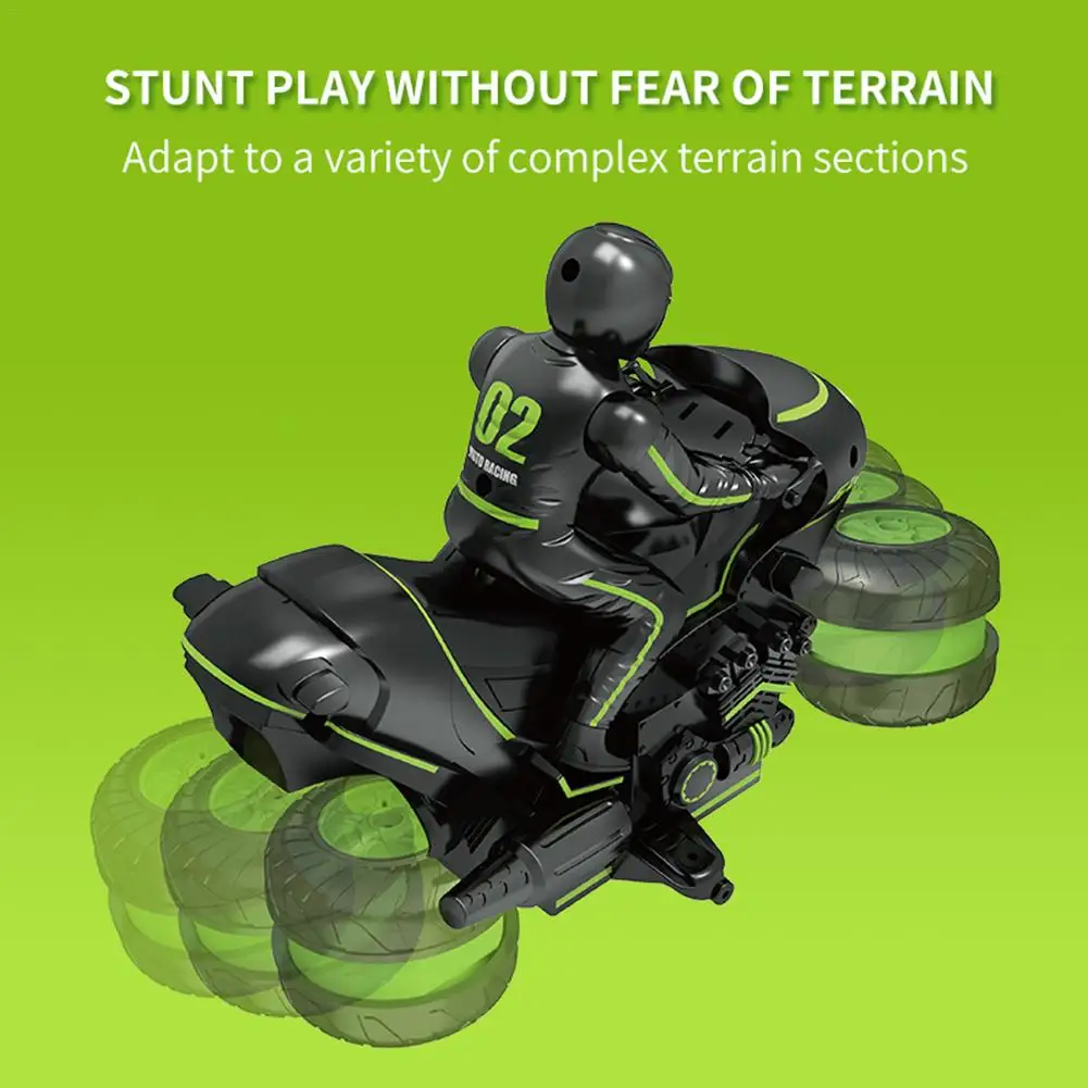 Remote Control Motorcycle Car Toys Rechargeable 2.4G RC Stunt Motorcycle 360 Rotating Drift High Speed Climbing Motor Toys
Remote Control Motorcycle Car Toys Rechargeable 2.4G RC Stunt Motorcycle 360 Rotating Drift High Speed Climbing Motor Toys