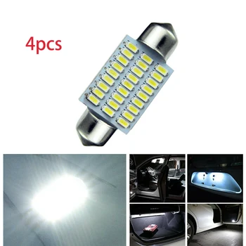 4x 36mm 3014 LED COB Festoon 36mm 12V White Bulbs For Car License Plate Interior Dome Door Map Reading Light 6000K 27SMD
4x 36mm 3014 LED COB Festoon 36mm 12V White Bulbs For Car License Plate Interior Dome Door Map Reading Light 6000K 27SMD