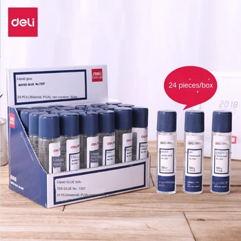 Students Glue Deli Liquid Glue Office Glue Formaldehyde-Free Washable Transparent Student Children Handmade Glue 24pcs 50 Ml
Students Glue Deli Liquid Glue Office Glue Formaldehyde-Free Washable Transparent Student Children Handmade Glue 24pcs 50 Ml