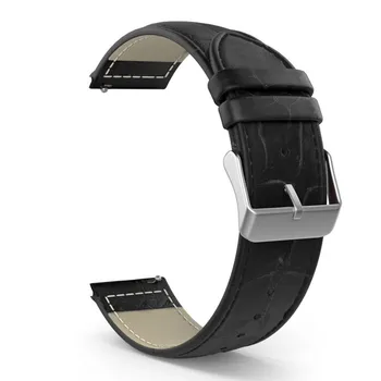 For Samsung Galaxy Gear S2 Classic/Gear Sport Soft Genuine Leather Crocodile Pattern Replacement Strap 20mm
For Samsung Galaxy Gear S2 Classic/Gear Sport Soft Genuine Leather Crocodile Pattern Replacement Strap 20mm