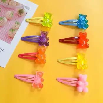 1pcs Resin Girl's Cartoon Bear Hairpins Candy Color Korean Style Hairpins BB clips Hair Accessories Barrettes Hairdressing Tools
1pcs Resin Girl's Cartoon Bear Hairpins Candy Color Korean Style Hairpins BB clips Hair Accessories Barrettes Hairdressing Tools