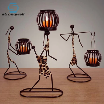 Strongwell Hand-knitted Candlestick Home Decoration Ornament Metal Candle Holder Decoration Home Furnishings Artware Gifts 
Strongwell Hand-knitted Candlestick Home Decoration Ornament Metal Candle Holder Decoration Home Furnishings Artware Gifts