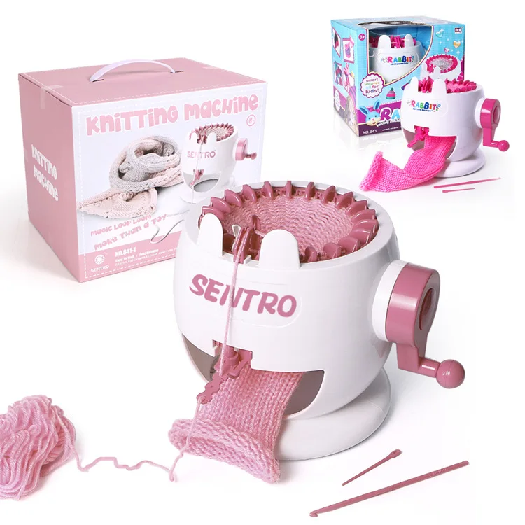 22 Needle Bunny Hand-cranking to Knit Machine Wool Weaving Machine DIY Creation Yarn Weaving Machine Loom Play House
22 Needle Bunny Hand-cranking to Knit Machine Wool Weaving Machine DIY Creation Yarn Weaving Machine Loom Play House