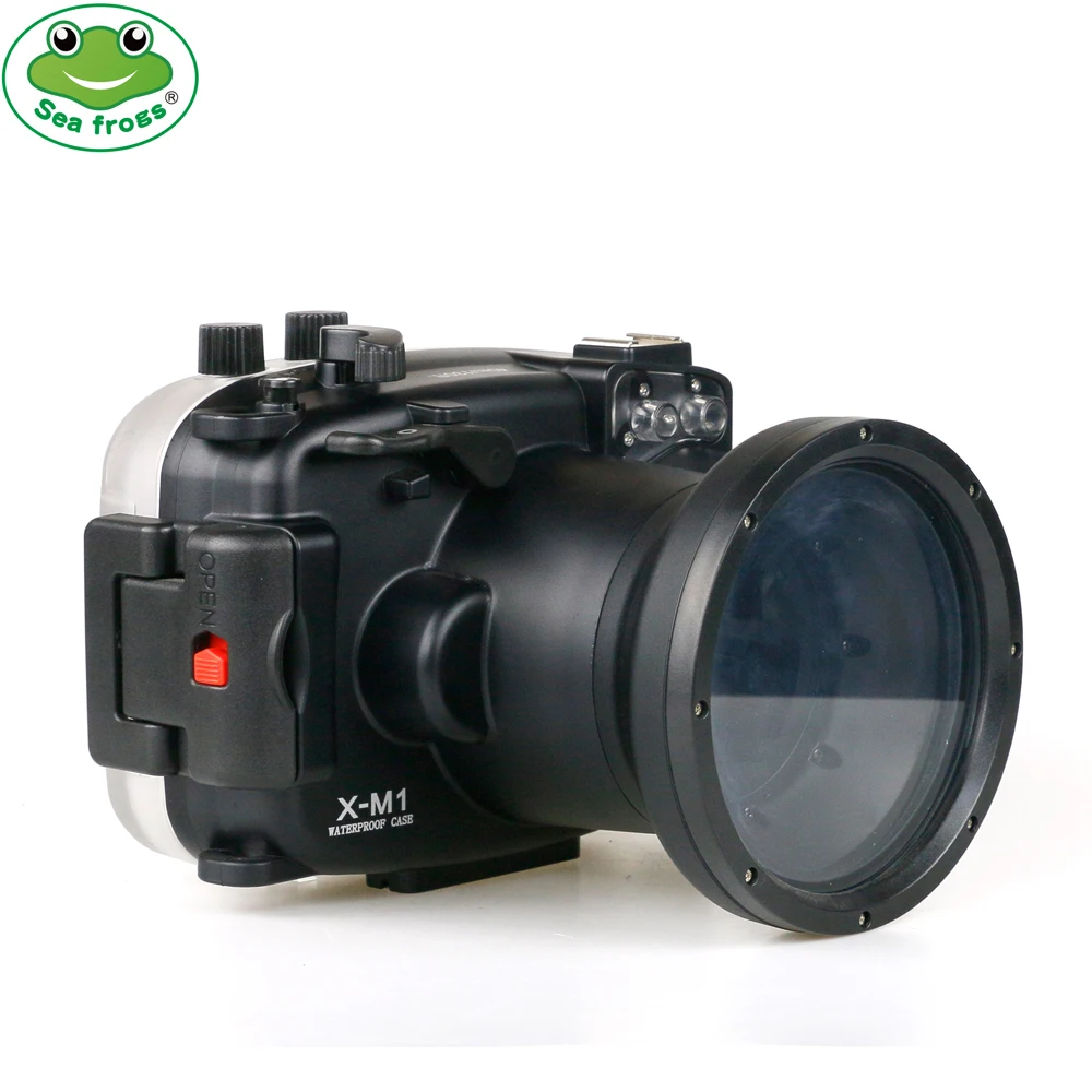 For Fujifilm X-M1 16-50mm Digital Camera Diving Case Underwater Waterproof Housing Case Transparent Waterproof Cover
For Fujifilm X-M1 16-50mm Digital Camera Diving Case Underwater Waterproof Housing Case Transparent Waterproof Cover