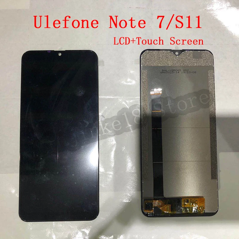 6.1" Original Display For Ulefone Note 7 S11 LCD Display Touch Screen Digitizer Assembly For Ulefone S11 Replacement Phone Parts
6.1" Original Display For Ulefone Note 7 S11 LCD Display Touch Screen Digitizer Assembly For Ulefone S11 Replacement Phone Parts