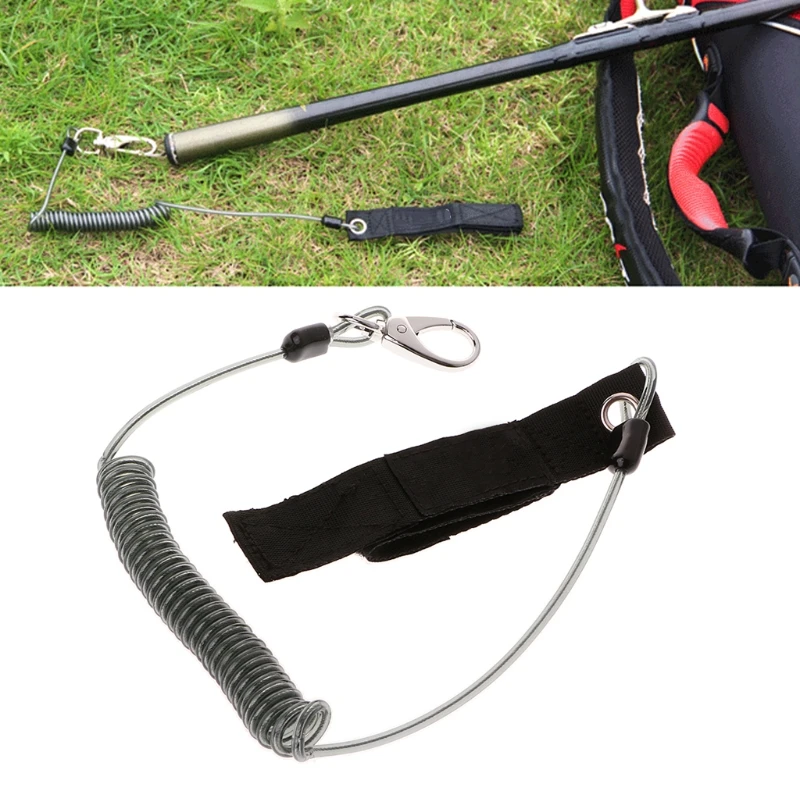 Fishing Retention Rope Strong Fishing Lanyard Safety Ropes Black Wristband Y4UB
Fishing Retention Rope Strong Fishing Lanyard Safety Ropes Black Wristband Y4UB