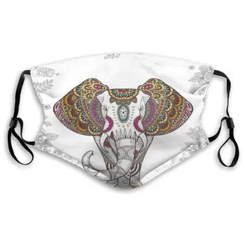 Flower Elephant Print Mouth Masks With Filter Washable And Reusable Anti Dust Breathable Mask With Adjustable Ear Loops For Men
Flower Elephant Print Mouth Masks With Filter Washable And Reusable Anti Dust Breathable Mask With Adjustable Ear Loops For Men