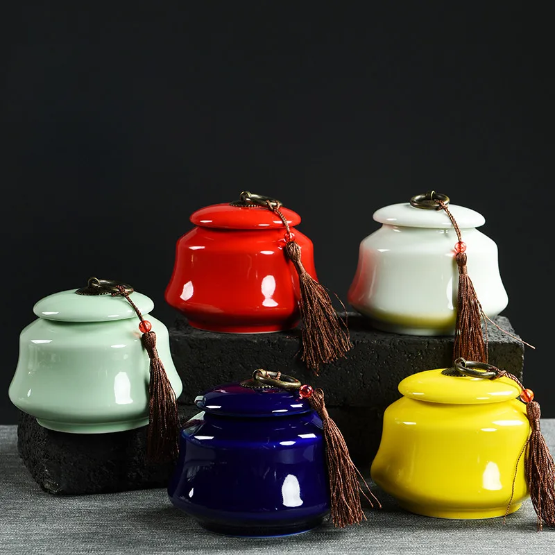 Colorful Tea Storage Box Tassels Decorative Tea Caddy Small Storage Chest For Kitchen Sealed Spices Cans Snacks Storage Tanks
Colorful Tea Storage Box Tassels Decorative Tea Caddy Small Storage Chest For Kitchen Sealed Spices Cans Snacks Storage Tanks