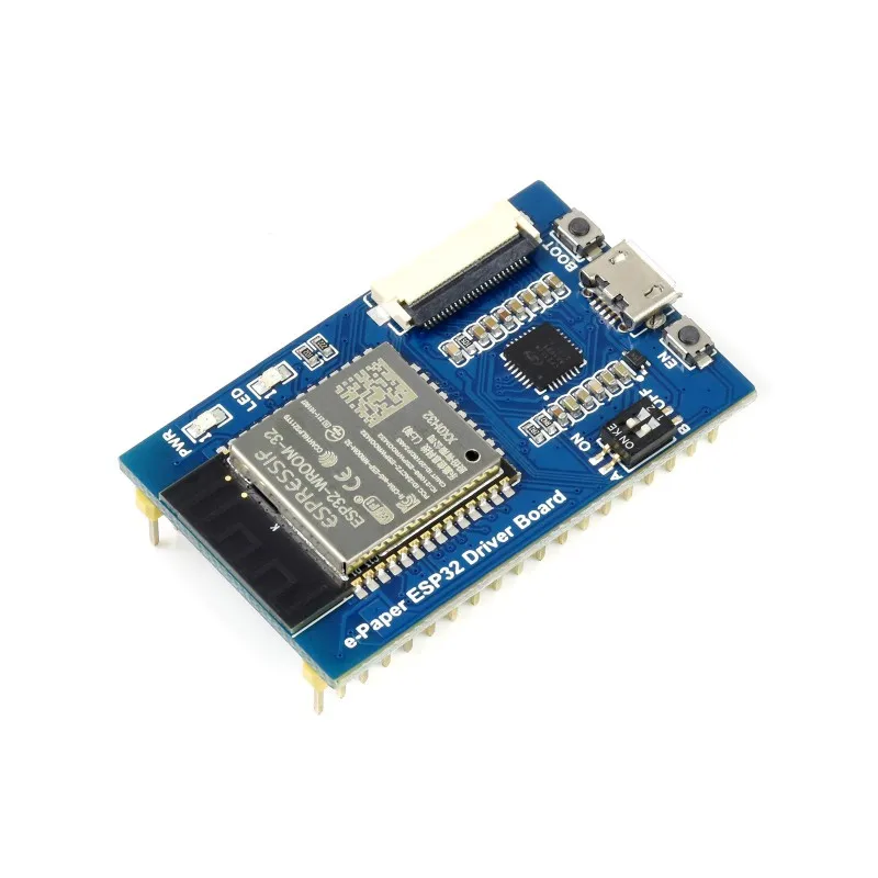 Universal WiFi Bluetooth ESP32 e-Paper Driver Board Hat for Waveshare Raw e-ink Display Monitor Comes With Android APP
Universal WiFi Bluetooth ESP32 e-Paper Driver Board Hat for Waveshare Raw e-ink Display Monitor Comes With Android APP