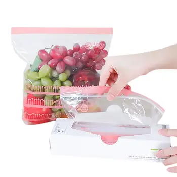 50 pcs Reclosable Plastic Wrap Zipper Fresh Bags Food Storage Bags Freezer Storage Travel Snack Preservation Organizer
50 pcs Reclosable Plastic Wrap Zipper Fresh Bags Food Storage Bags Freezer Storage Travel Snack Preservation Organizer