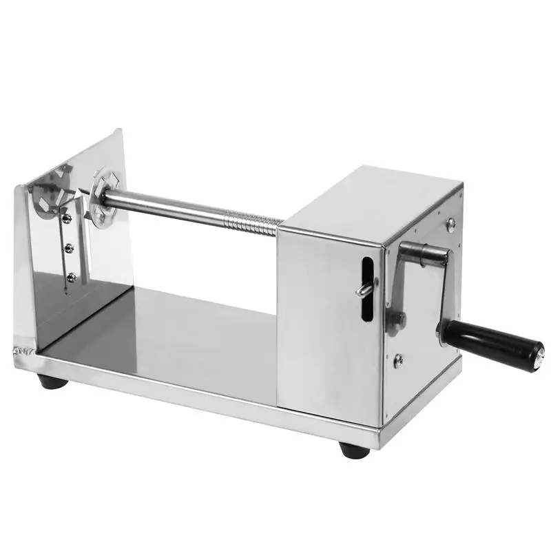 Manual Stainless Steel Potato Machine Twisted Potato Slicer Spiral Vegetable Cutter French Fry Cutting Tool
Manual Stainless Steel Potato Machine Twisted Potato Slicer Spiral Vegetable Cutter French Fry Cutting Tool