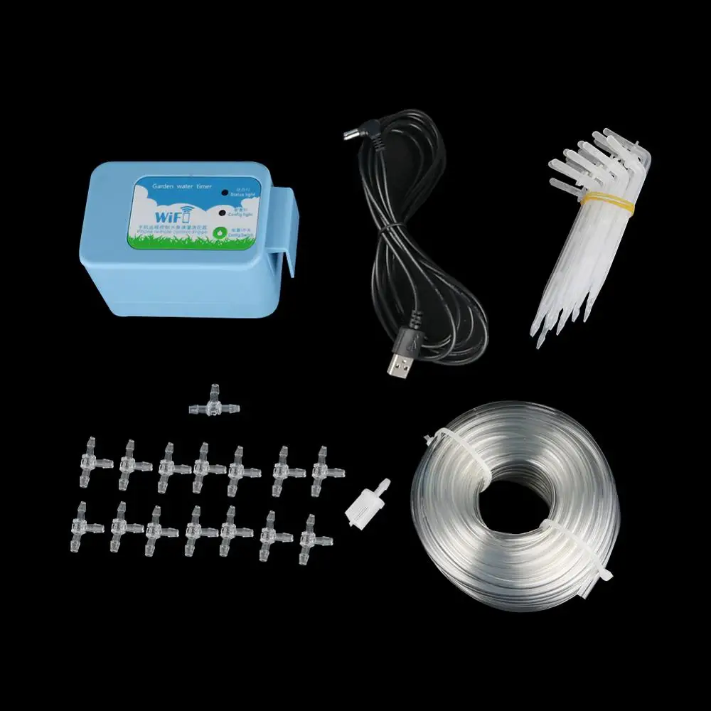 WiFi Automatic Intelligent Garden Water Timer Smart Phone Remote Garden Irrigation System Electronic Controller App Control
WiFi Automatic Intelligent Garden Water Timer Smart Phone Remote Garden Irrigation System Electronic Controller App Control
