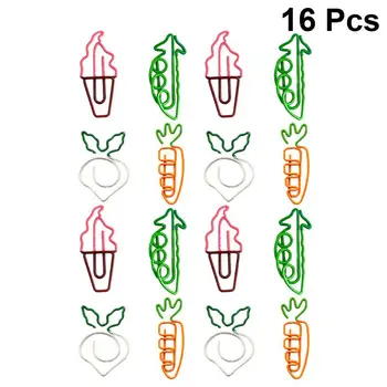 16pcs Paper Clips Adorable Shape Sturdy Mark Clips Paper Clips Memo Holders for School Office Bookmark
16pcs Paper Clips Adorable Shape Sturdy Mark Clips Paper Clips Memo Holders for School Office Bookmark