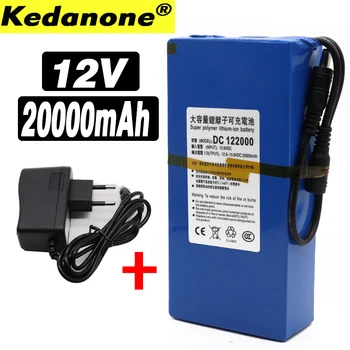 new High Quality Super Rechargeable Portable Lithium-ion Battery DC 12V 20000mAh With EU Plug 12.6v 20Ah battery pack+charger
new High Quality Super Rechargeable Portable Lithium-ion Battery DC 12V 20000mAh With EU Plug 12.6v 20Ah battery pack+charger