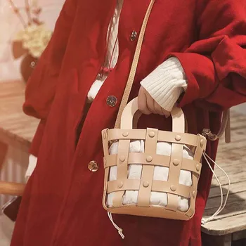 Women Vintage Handbag Genuine Leather Weaving Bucket Retro Composite Bags For Women Fashion Shoulder Bags Crossbody Shopping Bag
Women Vintage Handbag Genuine Leather Weaving Bucket Retro Composite Bags For Women Fashion Shoulder Bags Crossbody Shopping Bag