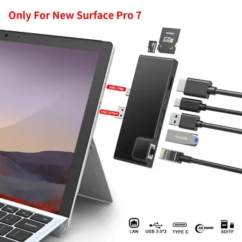 Rocketek usb 3.0 HUB card reader 4K HDMI 1000Mbps Gigabit Ethernet PD Type c adapter SD/TF micro SD for Microsoft Surface Pro 7
Rocketek usb 3.0 HUB card reader 4K HDMI 1000Mbps Gigabit Ethernet PD Type c adapter SD/TF micro SD for Microsoft Surface Pro 7