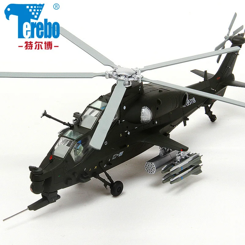 Metal Z-10 Helicopter Model 1: 48 Airplane Model Ornaments Aviation Model Customizable
Metal Z-10 Helicopter Model 1: 48 Airplane Model Ornaments Aviation Model Customizable