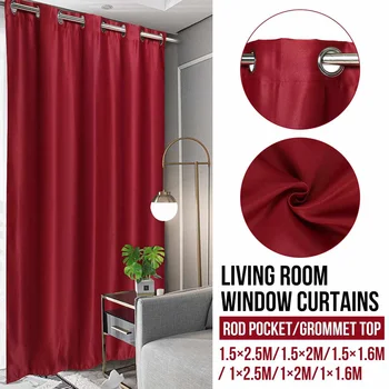 Bedroom Draperies Panels Blackout Window Curtains Living Room Bedroom Curtains for Window Treatment Drapes Solid Finished
Bedroom Draperies Panels Blackout Window Curtains Living Room Bedroom Curtains for Window Treatment Drapes Solid Finished