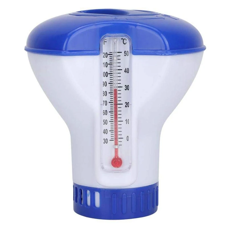 5 Inch Chemical Chlorine Dispenser Swimming Pool Floating Applicator with Thermometer Disinfection Automatic Applicator Pump
5 Inch Chemical Chlorine Dispenser Swimming Pool Floating Applicator with Thermometer Disinfection Automatic Applicator Pump