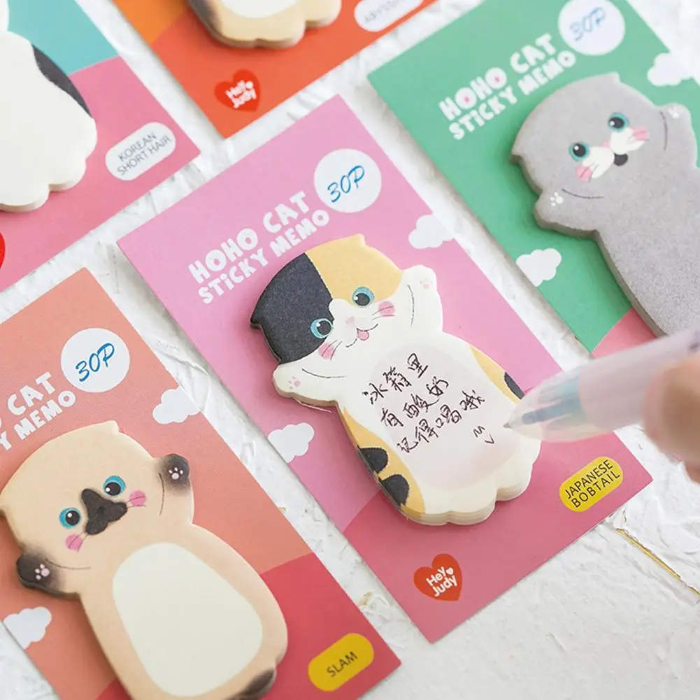 Kawaii Cat Series Sticky Note Student Message Sticker Cute Animals Memo Pads Memo Pad Scrapbooking School Label Stationery
Kawaii Cat Series Sticky Note Student Message Sticker Cute Animals Memo Pads Memo Pad Scrapbooking School Label Stationery