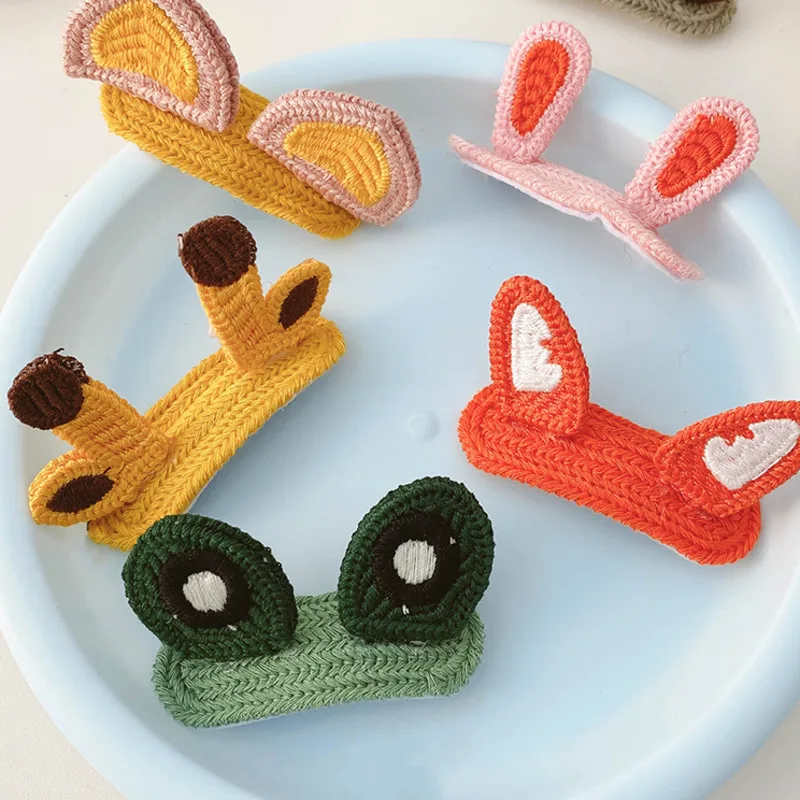 Xwen Cute Girl Heart Stereo Rabbit Ear Hairpin Clip Cartoon Knitted Wool Hairpin Top Clip Hair Accessories Clip Headdress OH210
Xwen Cute Girl Heart Stereo Rabbit Ear Hairpin Clip Cartoon Knitted Wool Hairpin Top Clip Hair Accessories Clip Headdress OH210