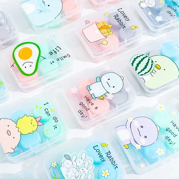Portable Mini Cute INS Girl Heart Personality Partner Double Contact Lens Box 2 Pairs Cosmetic Contact Lenses Box Travel Kit
Portable Mini Cute INS Girl Heart Personality Partner Double Contact Lens Box 2 Pairs Cosmetic Contact Lenses Box Travel Kit