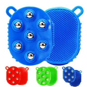 Body Massage Glove Roller Ball 7 Balls Anti-Cellulite Muscle Pain Relief Relax Massager For Neck Shoulder Buttocks Health Care
Body Massage Glove Roller Ball 7 Balls Anti-Cellulite Muscle Pain Relief Relax Massager For Neck Shoulder Buttocks Health Care