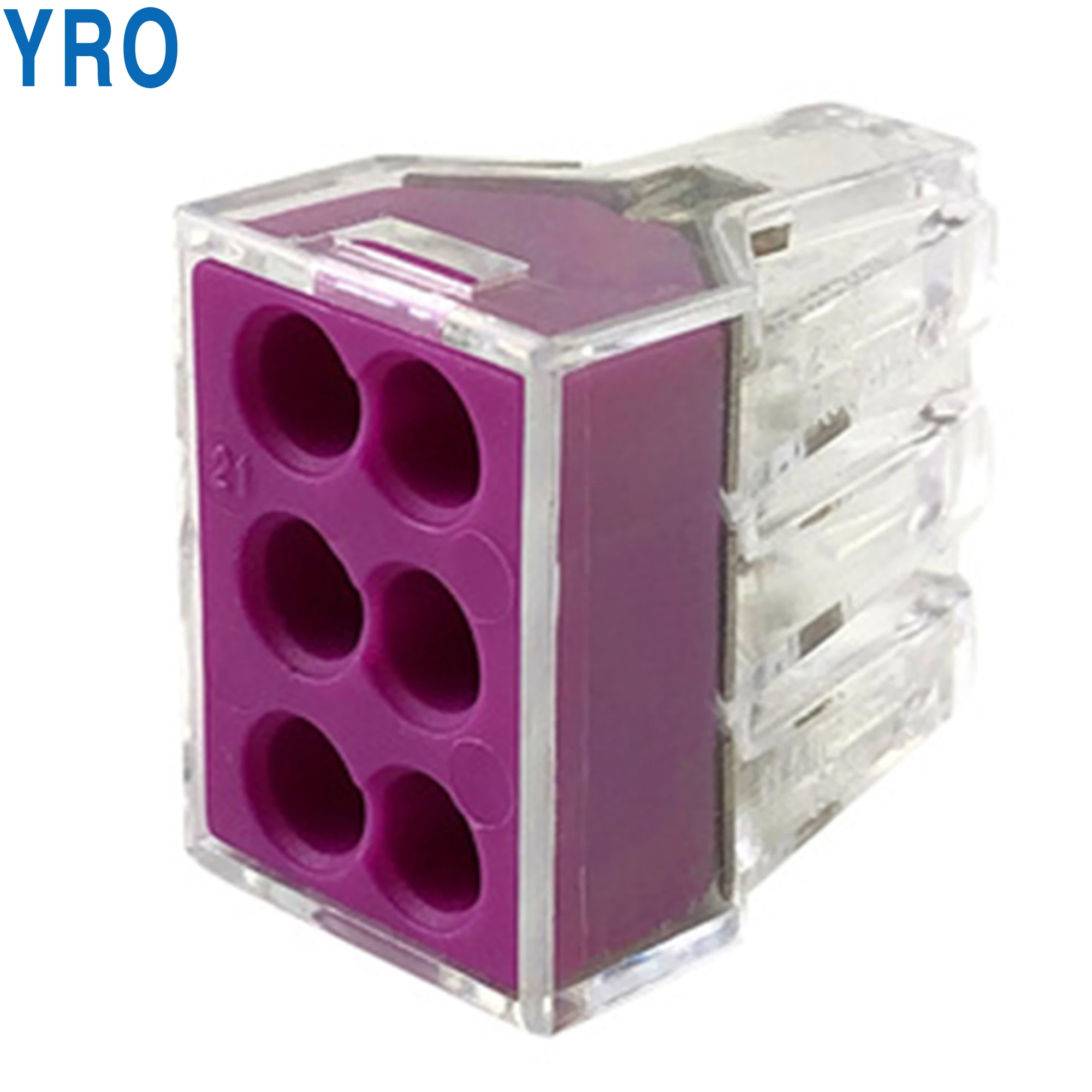 10CS Wire connector Conector PCT series quick connection terminal PCT-106 Connector T ermianl Gray
10CS Wire connector Conector PCT series quick connection terminal PCT-106 Connector T ermianl Gray