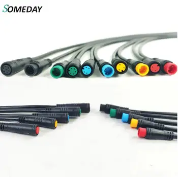 SOMEDAY Julet 2pin3pin4pin5pin6pin WP Connector 800mm Plug for Ebike Light Throttle Ebrake Display Ebike Parts Extension Cable
SOMEDAY Julet 2pin3pin4pin5pin6pin WP Connector 800mm Plug for Ebike Light Throttle Ebrake Display Ebike Parts Extension Cable