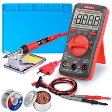 80W LCD Digital Display Adjustable Temperature Soldering Iron with USB Charging Digital Multimeter Kit Auto Ranging AC/DC Tester
80W LCD Digital Display Adjustable Temperature Soldering Iron with USB Charging Digital Multimeter Kit Auto Ranging AC/DC Tester