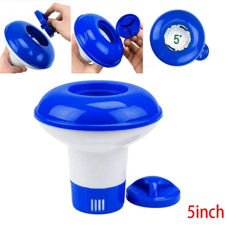 Automatic Applicator 5 Inch Swimming Pool Floating Disinfection Pill Swim Pool Automatic Drug Box Dosing Device Pool Accessories
Automatic Applicator 5 Inch Swimming Pool Floating Disinfection Pill Swim Pool Automatic Drug Box Dosing Device Pool Accessories