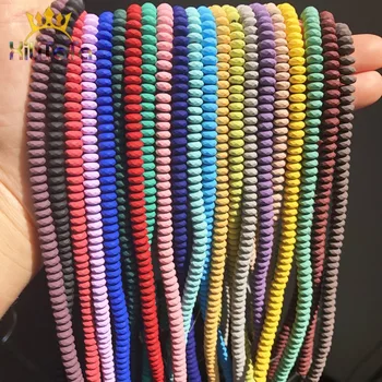 6mm Natural Nano-tech Rubber Hematite Beads Faceted Rondelle Stone Beads For Jewelry DIY Making Bracelet Earrings Accessories 15"
6mm Natural Nano-tech Rubber Hematite Beads Faceted Rondelle Stone Beads For Jewelry DIY Making Bracelet Earrings Accessories 15"