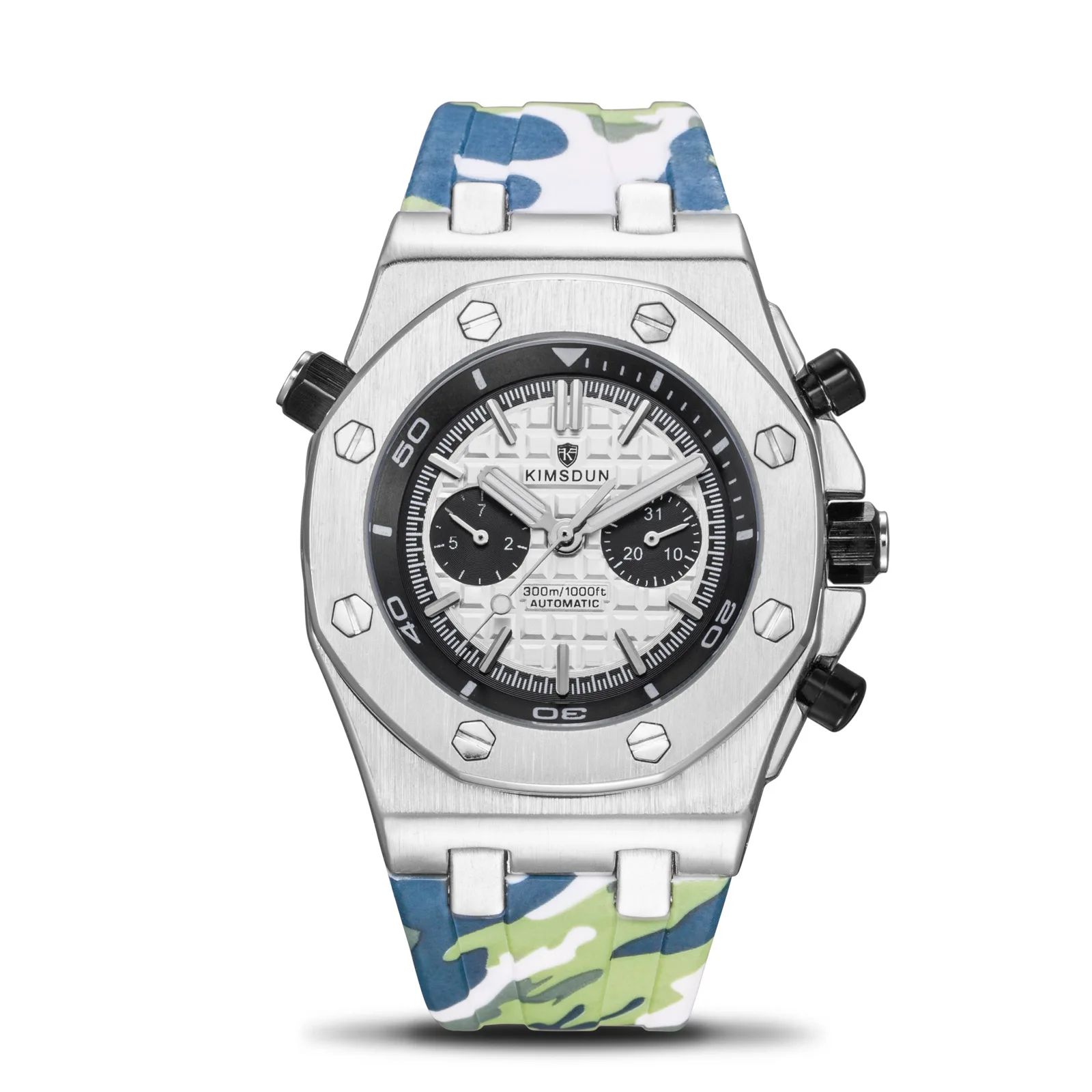 New Casual Watch Men Two Eye Silicone Belt Waterproof Fully Automatic Machinery Watch Luminous Calendar Sports Watches 1223A
New Casual Watch Men Two Eye Silicone Belt Waterproof Fully Automatic Machinery Watch Luminous Calendar Sports Watches 1223A