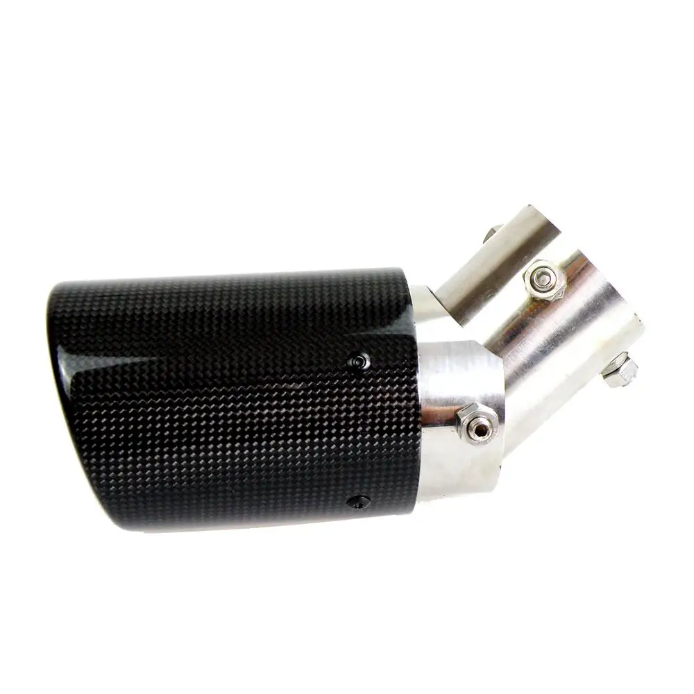 No Logo Angle Adjustable Akrapovic Type Carbon Fibre Car Exhaust Pipe Curly Edge Carbon fiber muffler tip for Honda Toyota etc.. 
No Logo Angle Adjustable Akrapovic Type Carbon Fibre Car Exhaust Pipe Curly Edge Carbon fiber muffler tip for Honda Toyota etc..