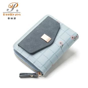 Prettyzys Fashion New Ladies Wallet Small Folding Purse Flower Pattern Zipper Wallet Card Holder and Coin Purses Women Carteras 
Prettyzys Fashion New Ladies Wallet Small Folding Purse Flower Pattern Zipper Wallet Card Holder and Coin Purses Women Carteras